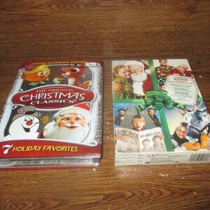 Lot of Christmas DVD Collections including Original Christmas Classics Favorites